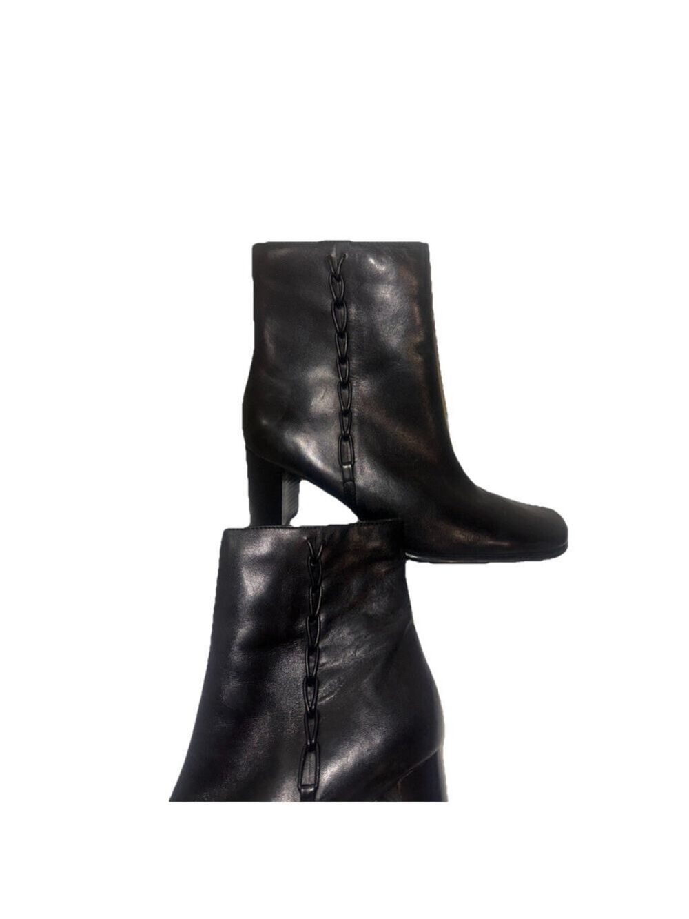 KB & Company Ankle Boot Andre Black Size 8.5m Square Toe